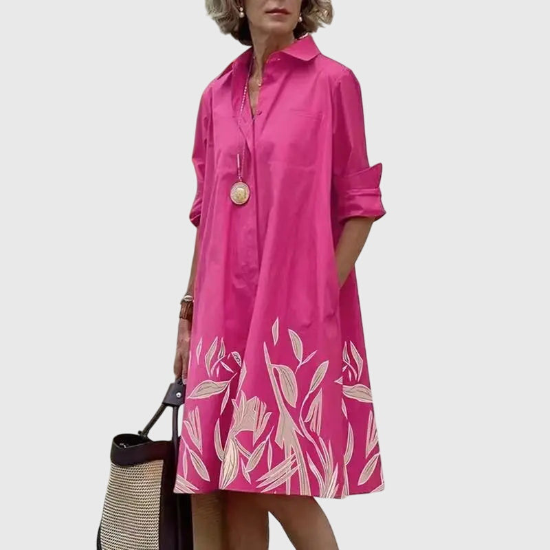 Paige™ - Vestido Elegante Con Bolsillos