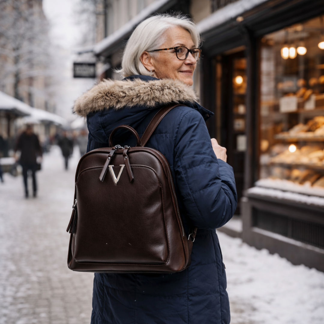 Victoire Backpack in Red - Lync Nova