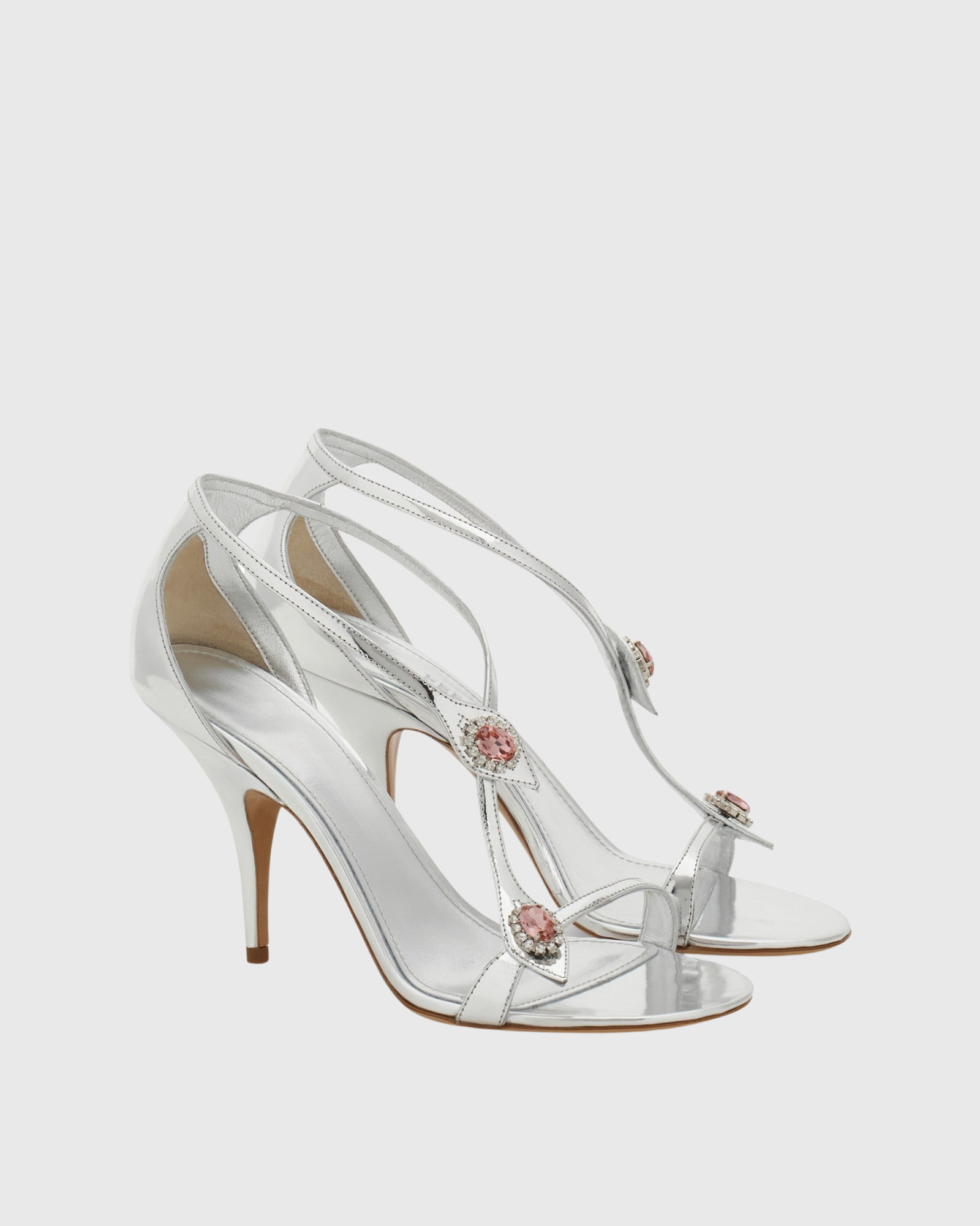 Freda Spiral Gem Snake Sandals
