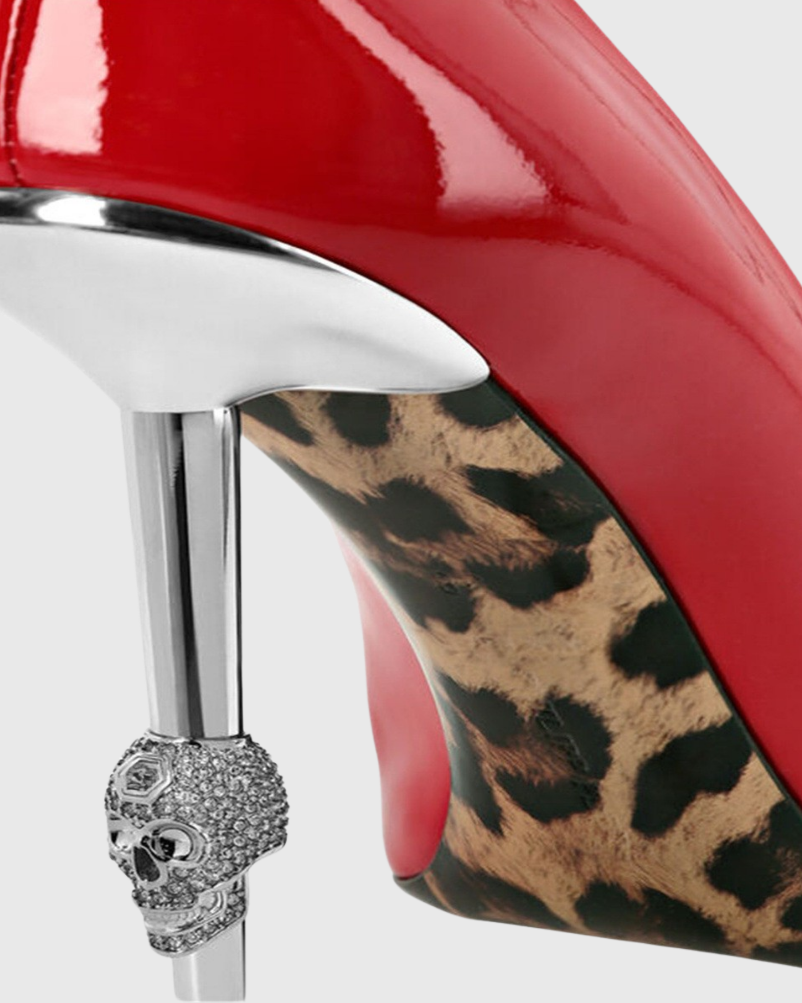Taylor Leopard Print Pumps In Red