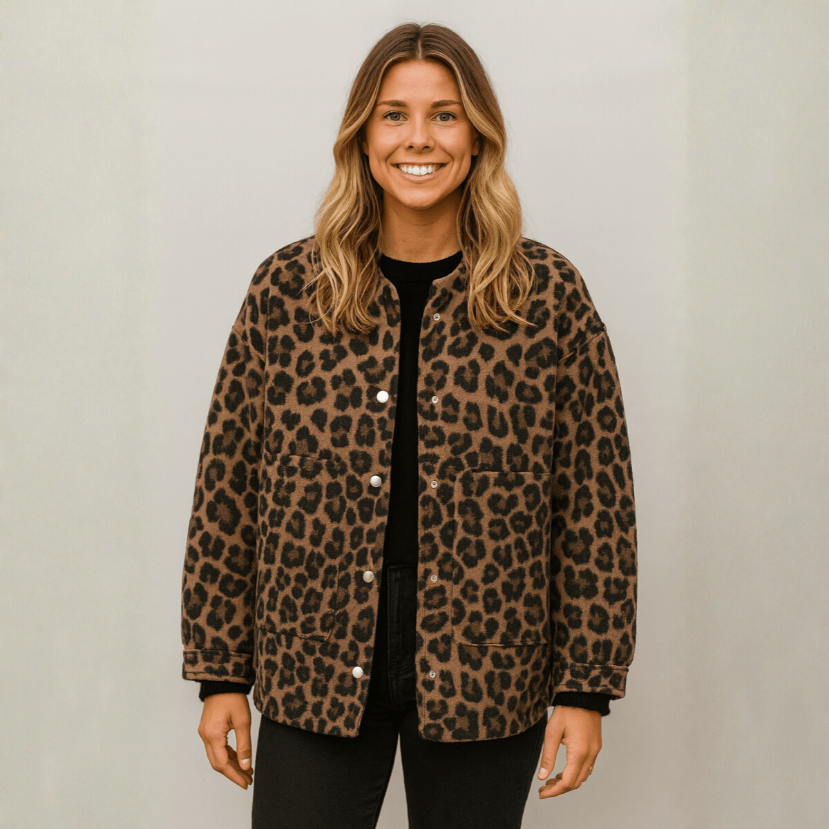 CHARLENE | LEOPARD JACKET
