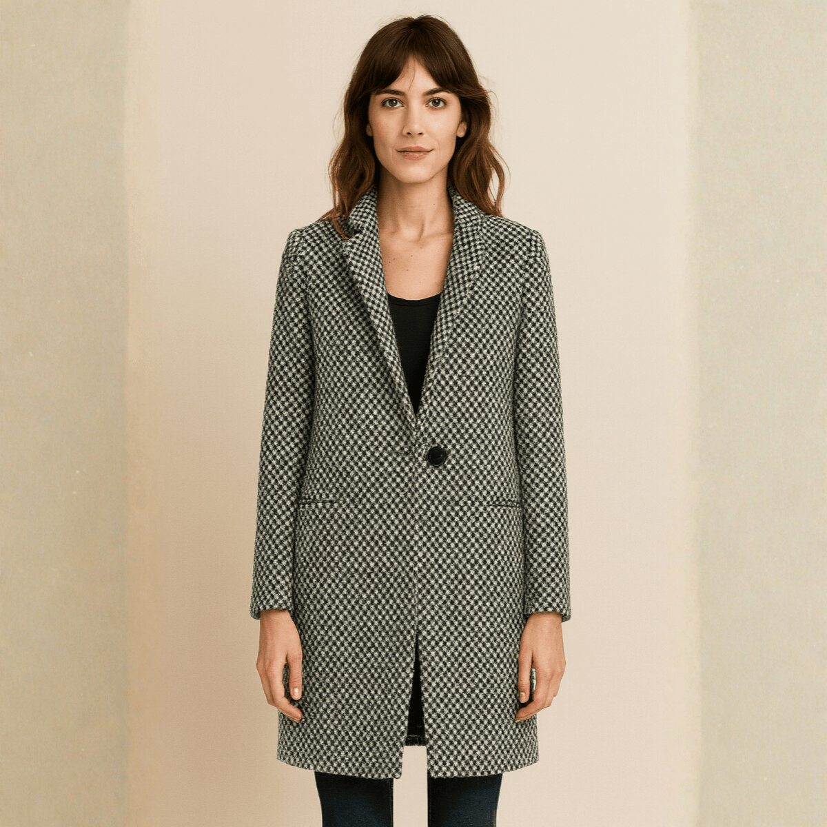 CLAUDIA - STYLISH WOOL COAT FOR AUTUMN AND WINTER