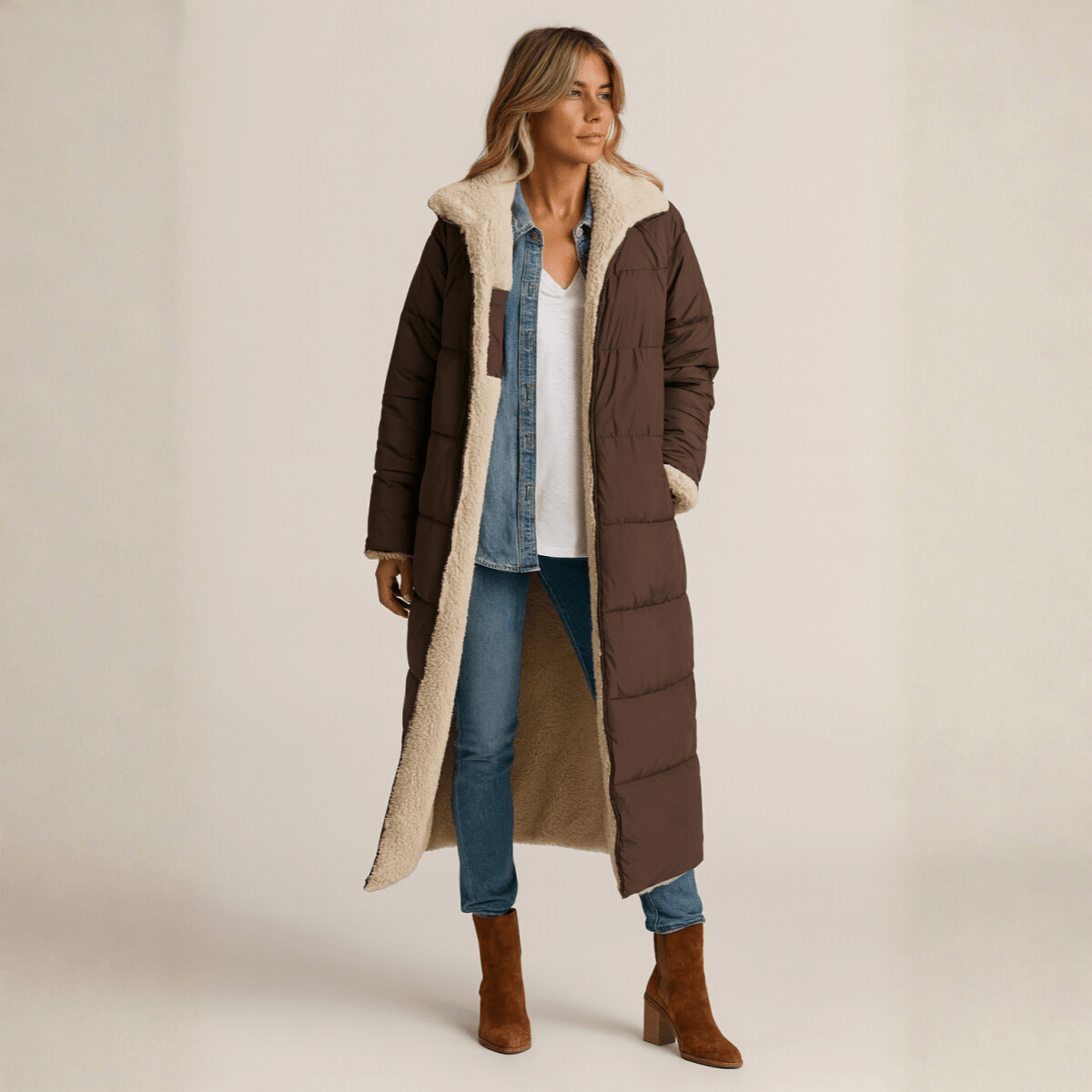 SASHA | SOFT REVERSIBLE COAT